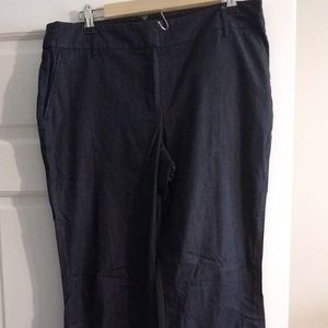Ann Taylor Loft Chambray Pants Ann Size 10